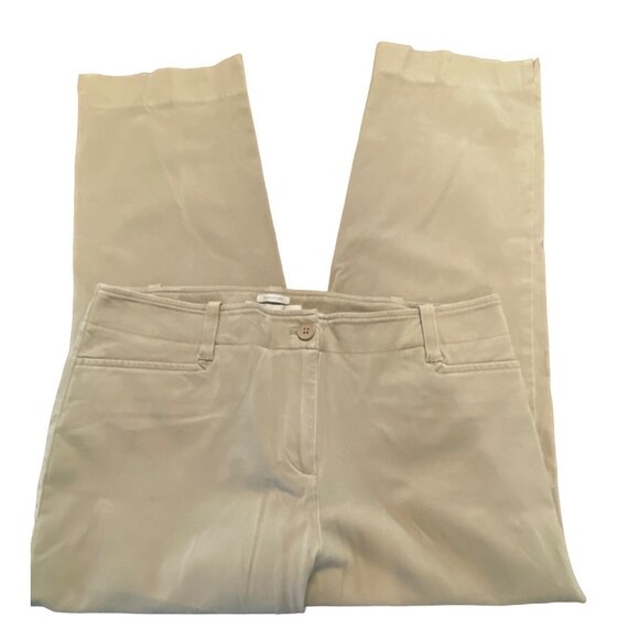 Talbots Signature Women's Pants Size 10 Beige Comfortable & Stylish Everyday W - Picture 2 of 16